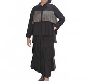 NEW JOH women's janika top in black